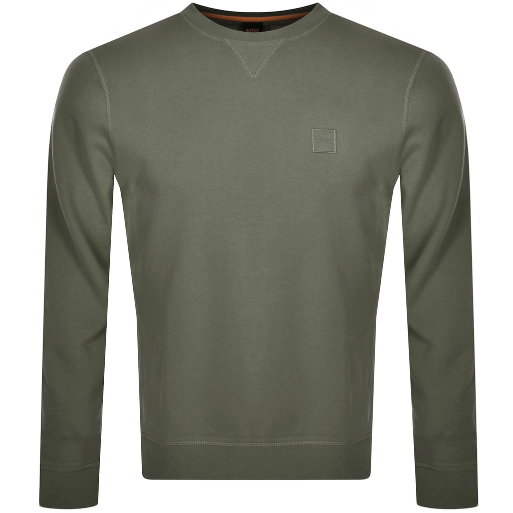 Hugo Boss BOSS Westart 1 Sweatshirt Open Green
